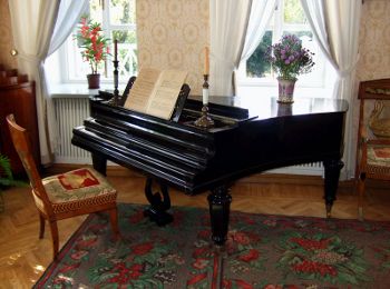 Charles cares for grand and upright pianos in people's living rooms, but also tunes in nursing homes, schools and places of worship